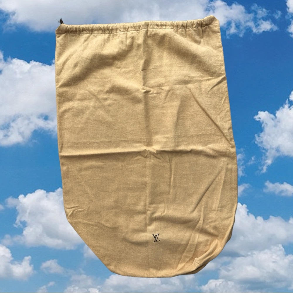 Louis Vuitton Extra Large Authentic Drawstring Dust Bag 22x32